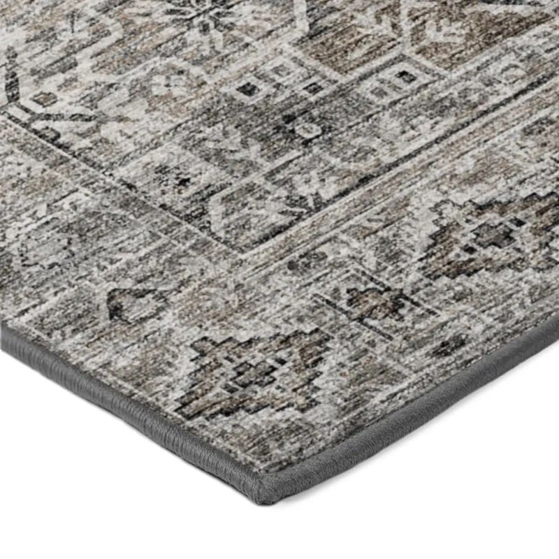 Tuscany Gray 2\'6\" x 12\' Runner Rug
