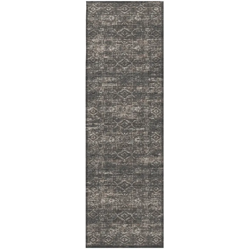 Tuscany Gray 2\'6\" x 12\' Runner Rug