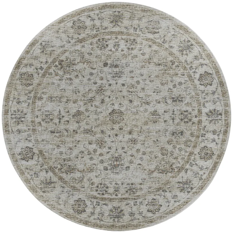 Tuscany Ivory 8\' x 8\' Round Rug