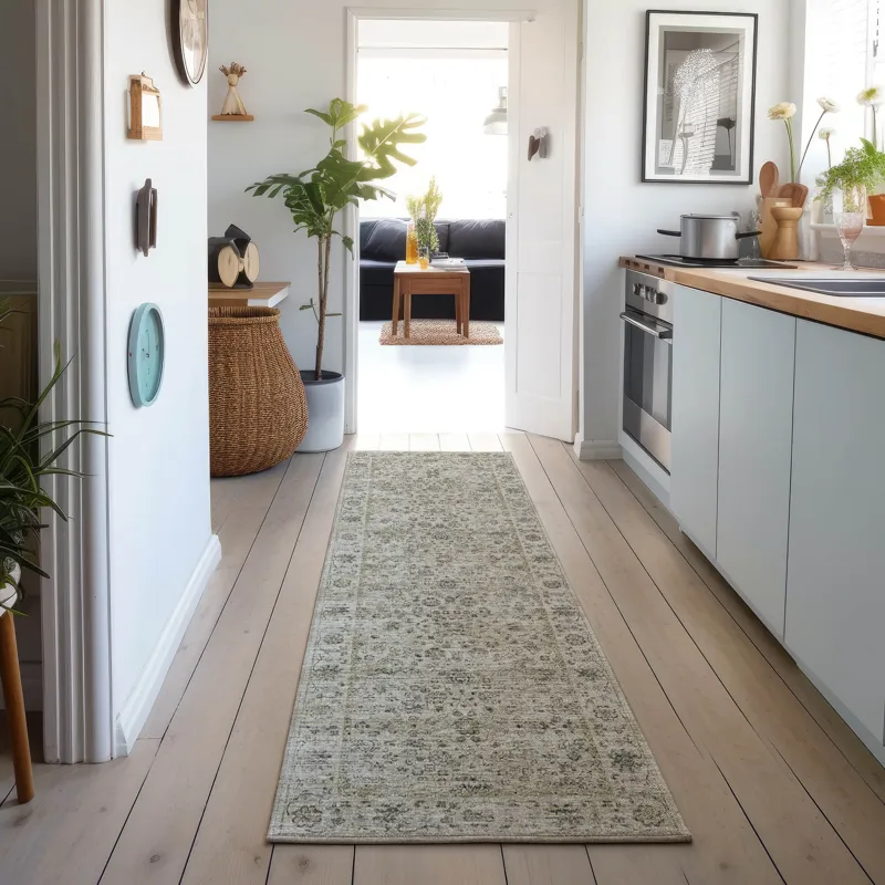 Tuscany Ivory 2\'6\" x 10\' Runner Rug