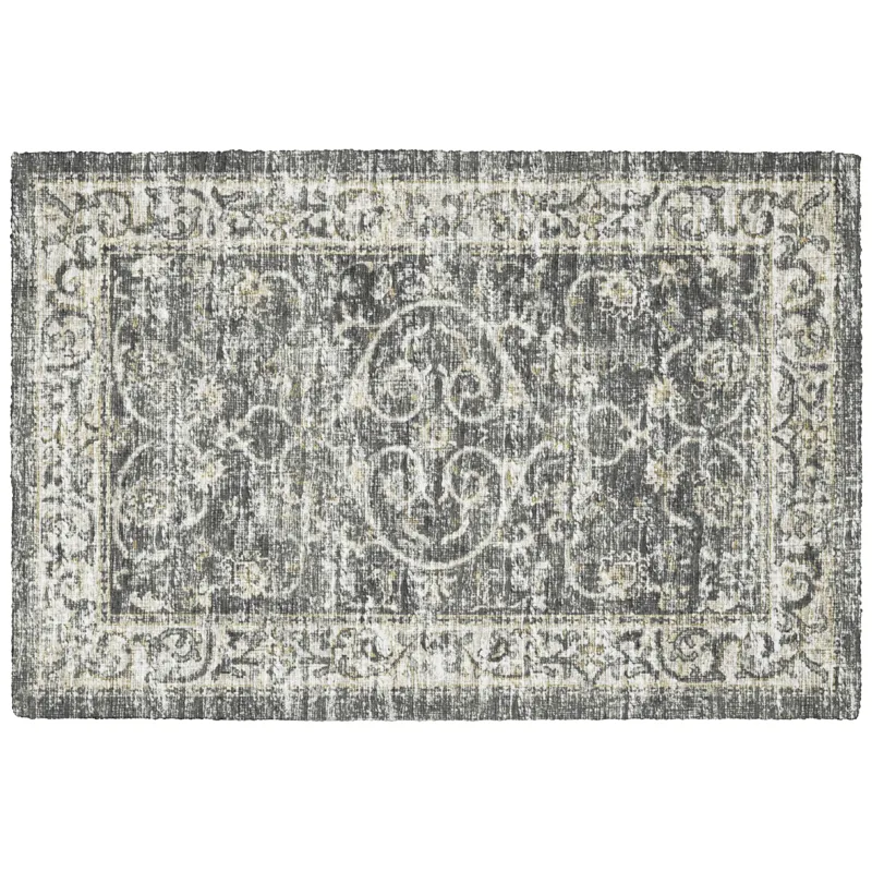 Tuscany Charcoal 1\'8\" x 2\'6\" Rug