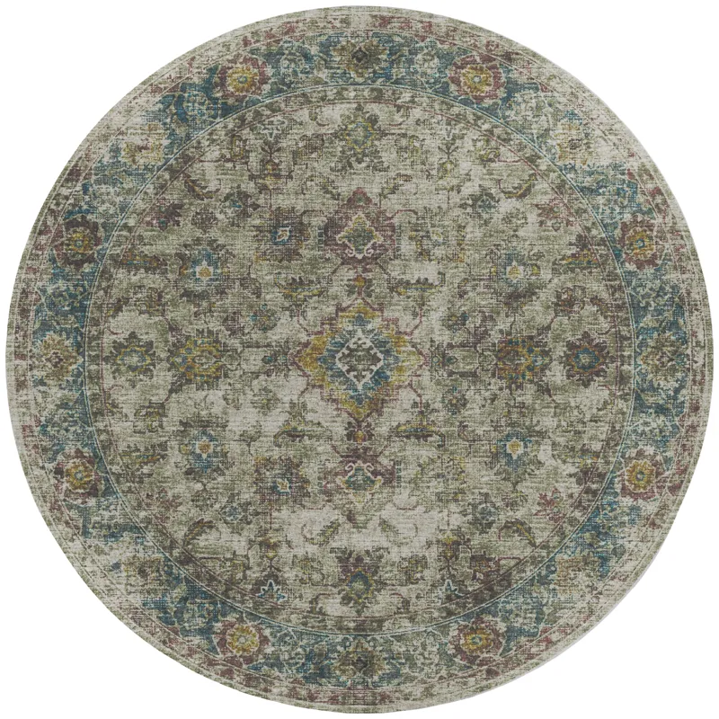 Tuscany Linen 8\' x 8\' Round Rug