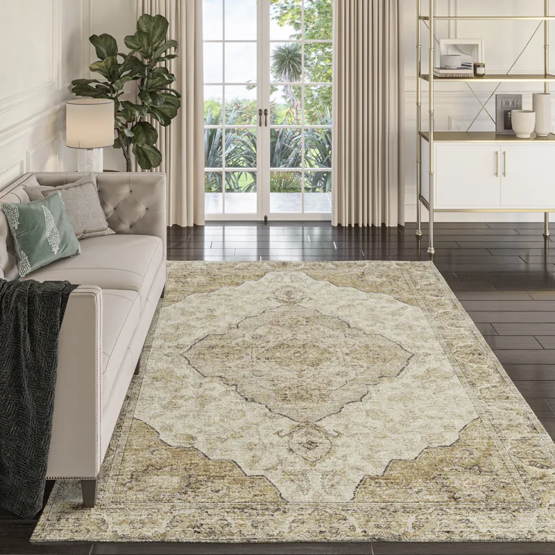Tuscany Gold 9\' x 12\' Rug