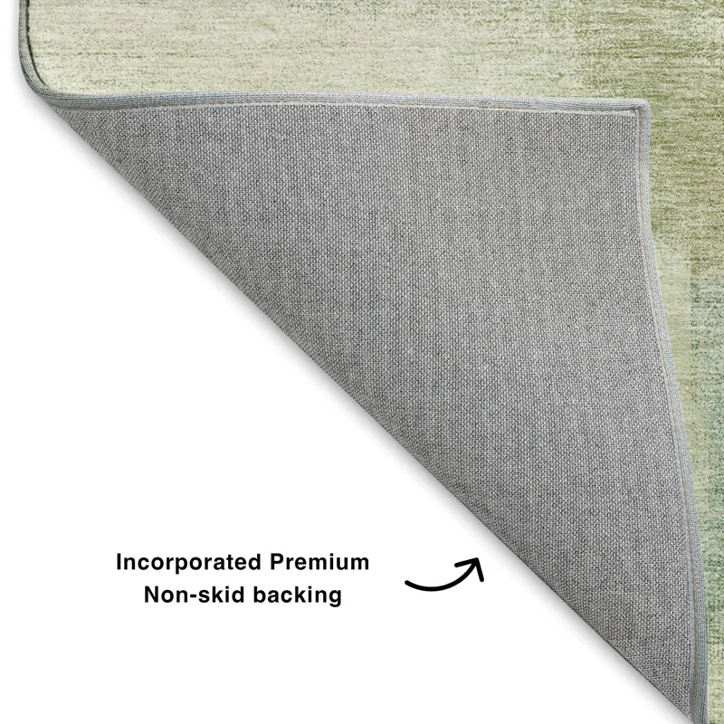 Luxury Washable Trevi Fern 9\' x 12\' Rug