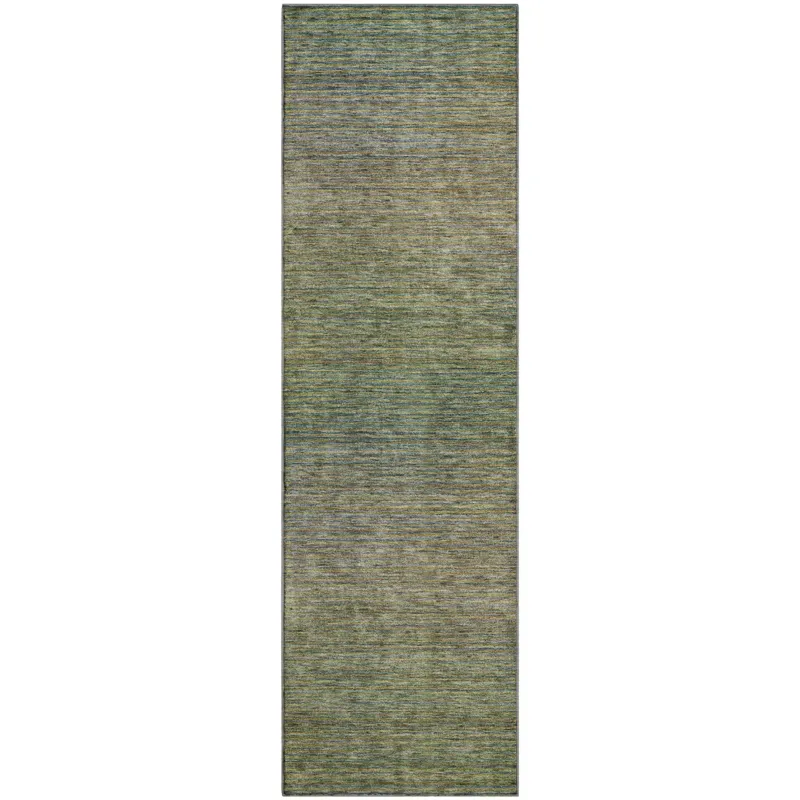 Luxury Washable Trevi Fern 2\'3\" x 7\'6\" Runner Rug