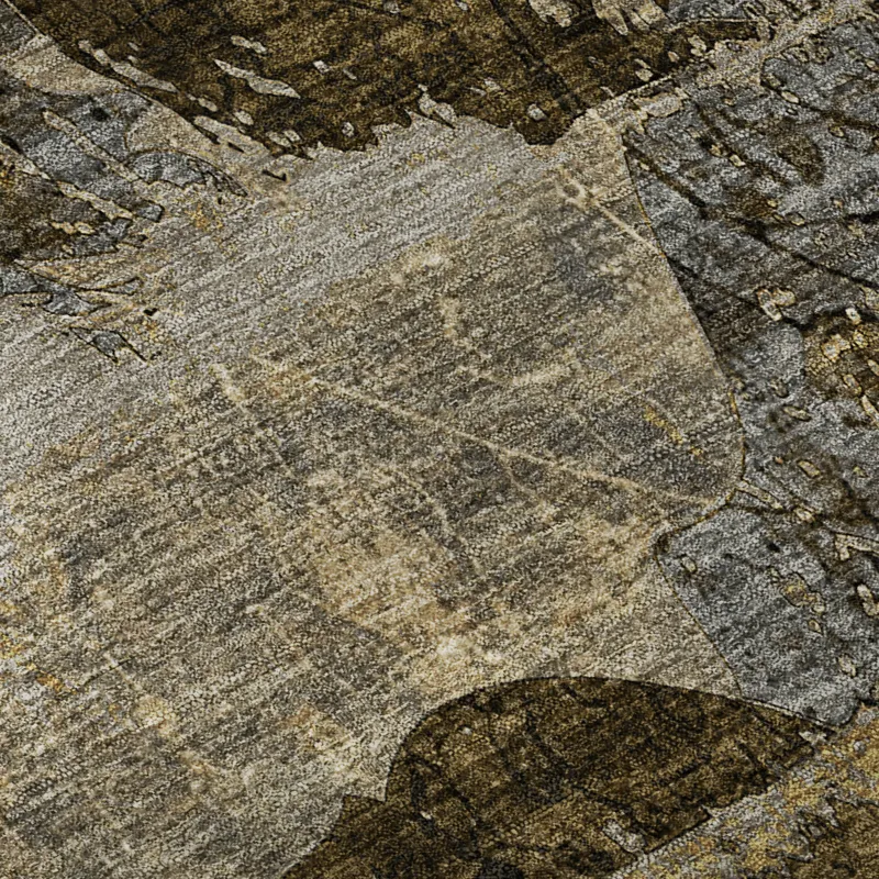 Luxury Washable Trevi Mocha 10\' x 14\' Rug