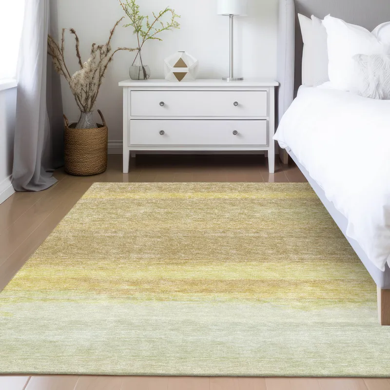 Luxury Washable Trevi Tan 10\' x 14\' Rug
