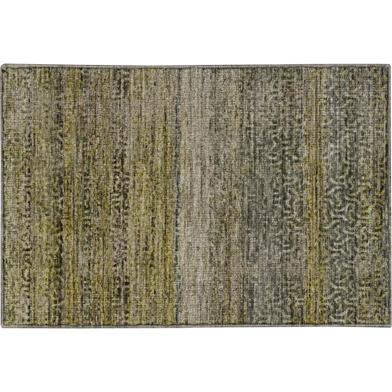 Machine Washable Vico Aloe 1\'8\" x 2\'6\" Rug