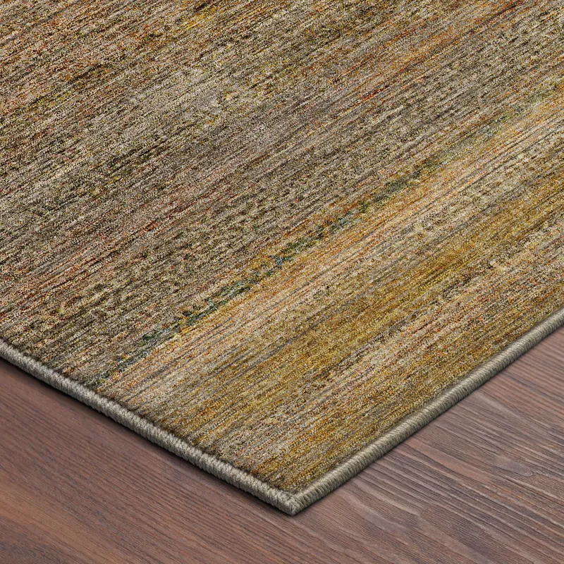 Machine Washable Vico Copper 5\' x 7\'6\" Rug