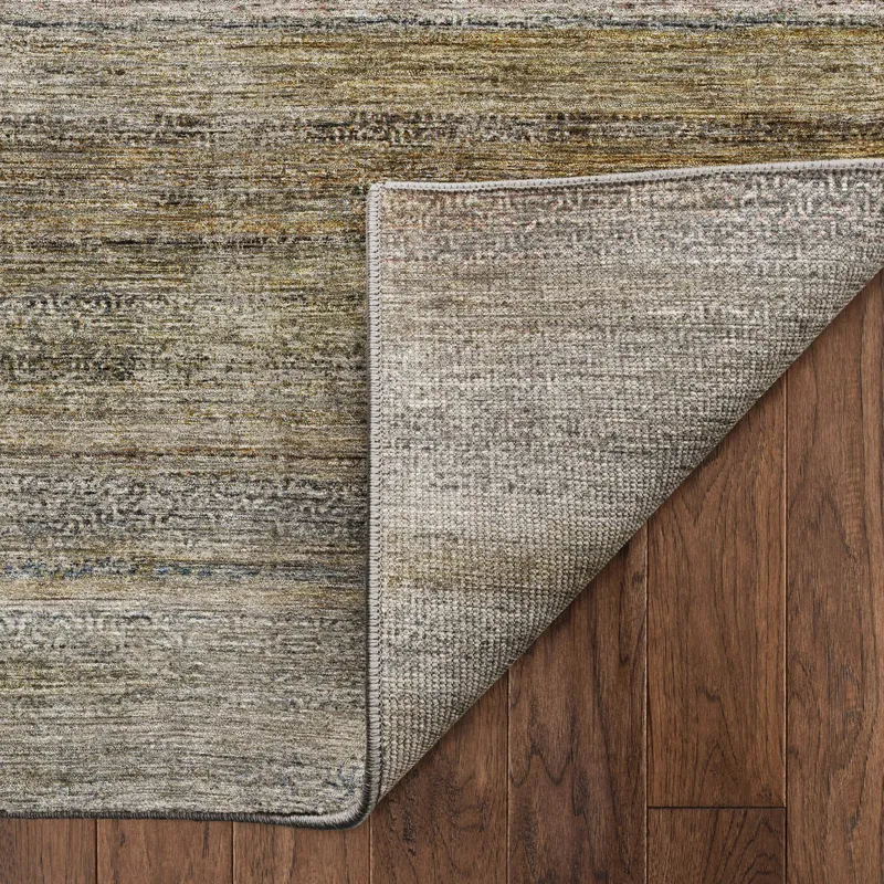 Machine Washable Vico Taupe 3\' x 5\' Rug