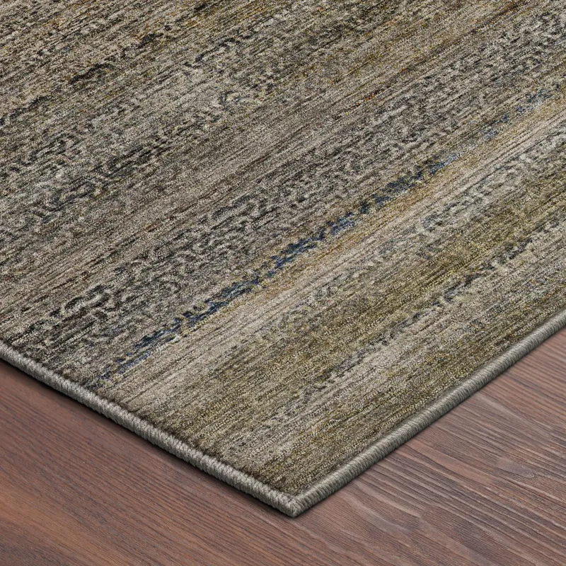 Machine Washable Vico Taupe 3\' x 5\' Rug