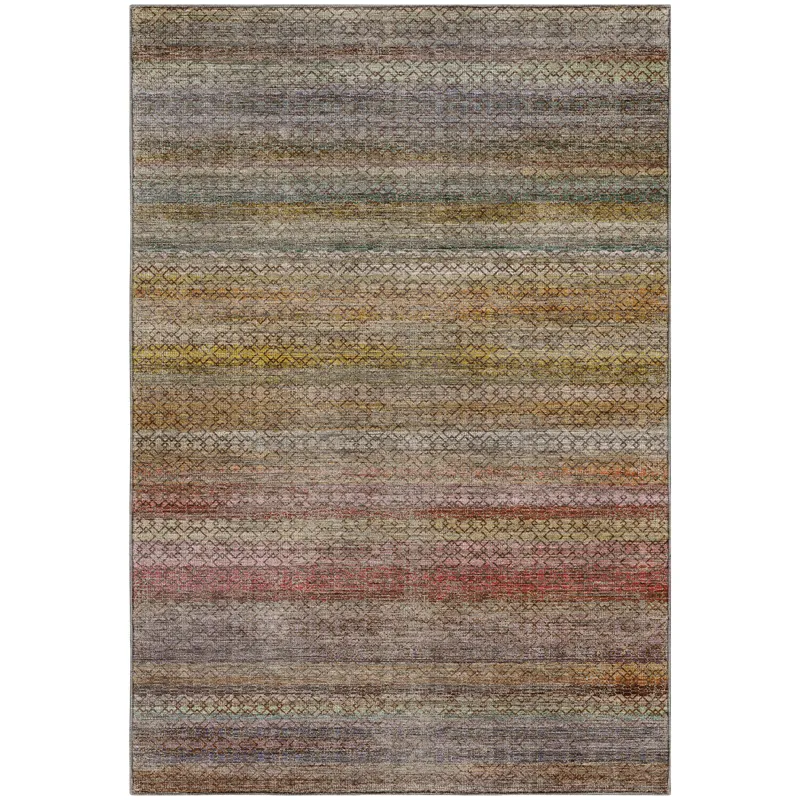 Machine Washable Vico Chocolate 2\'6\" x 3\'10\" Rug