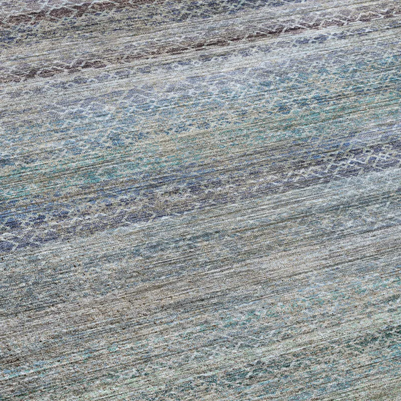 Machine Washable Vico Sky 2\'6\" x 3\'10\" Rug