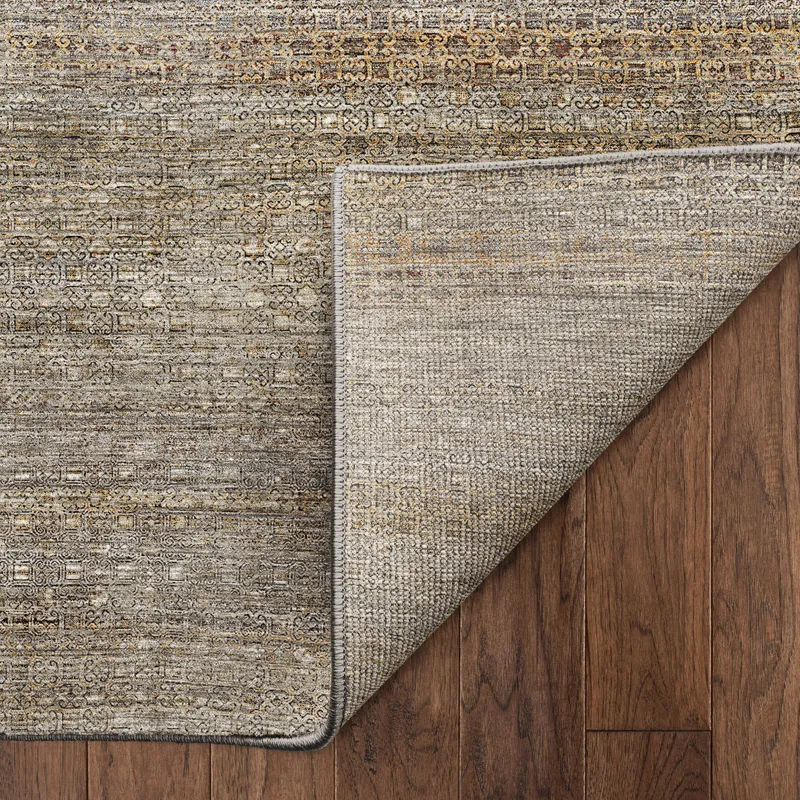 Machine Washable Vico Beige 9\' x 12\' Rug