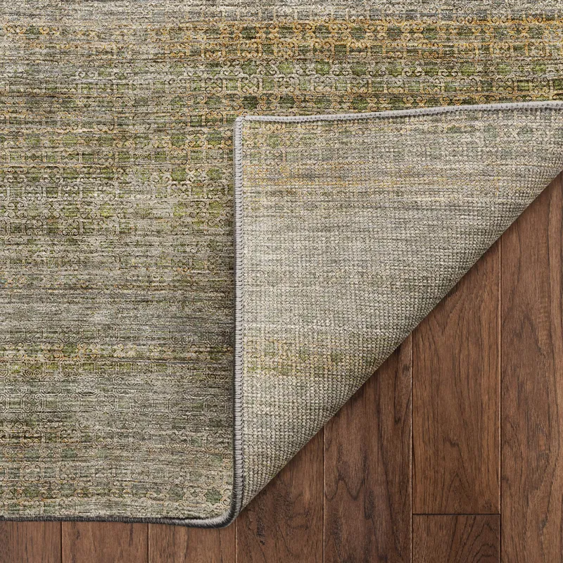 Machine Washable Vico Fern 9\' x 12\' Rug