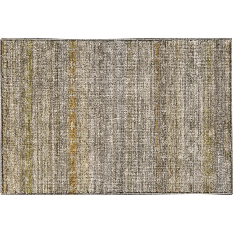 Machine Washable Vico Ivory 1\'8\" x 2\'6\" Rug