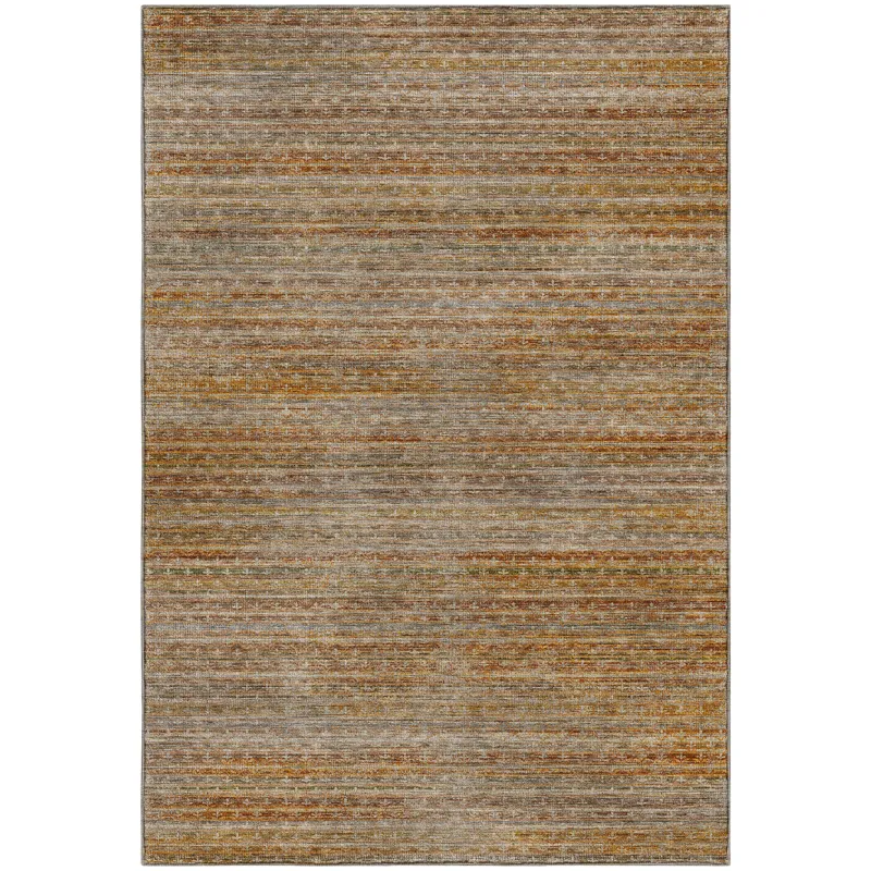Machine Washable Vico Paprika 10\' x 14\' Rug