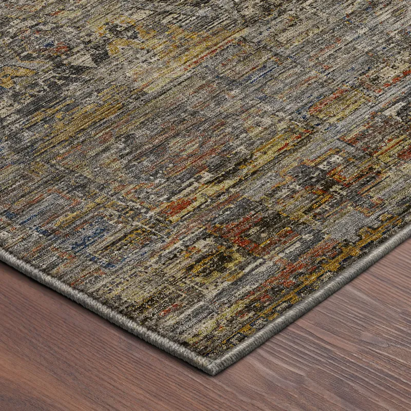 Machine Washable Vico Gray 9\' x 12\' Rug