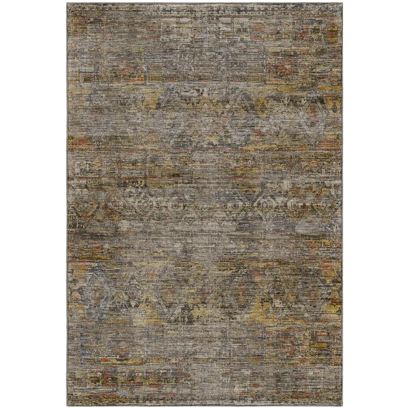 Machine Washable Vico Gray 9\' x 12\' Rug