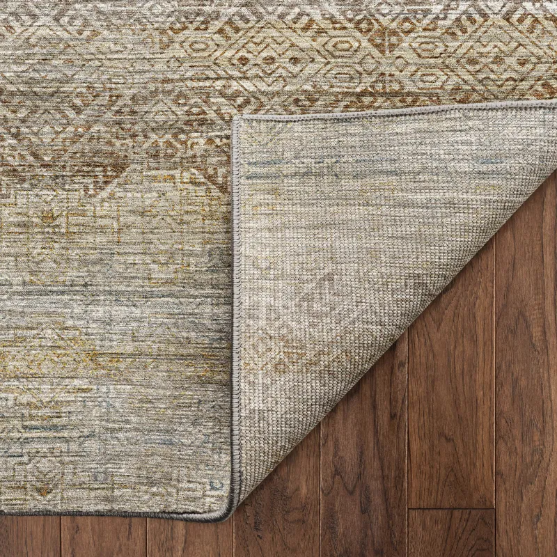 Machine Washable Vico Linen 3\' x 5\' Rug