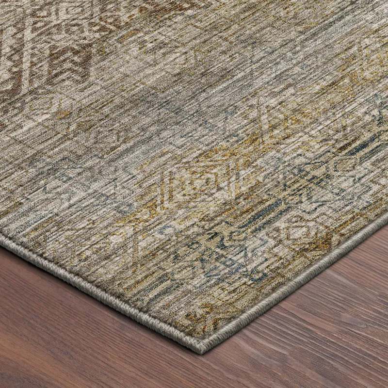Machine Washable Vico Linen 3\' x 5\' Rug