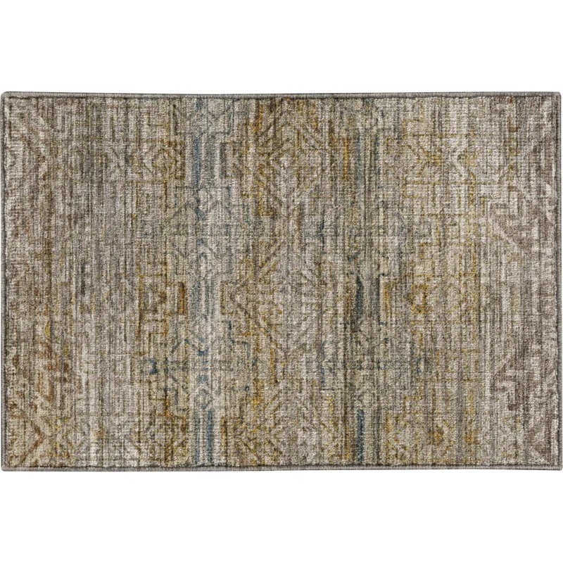 Machine Washable Vico Linen 1\'8\" x 2\'6\" Rug