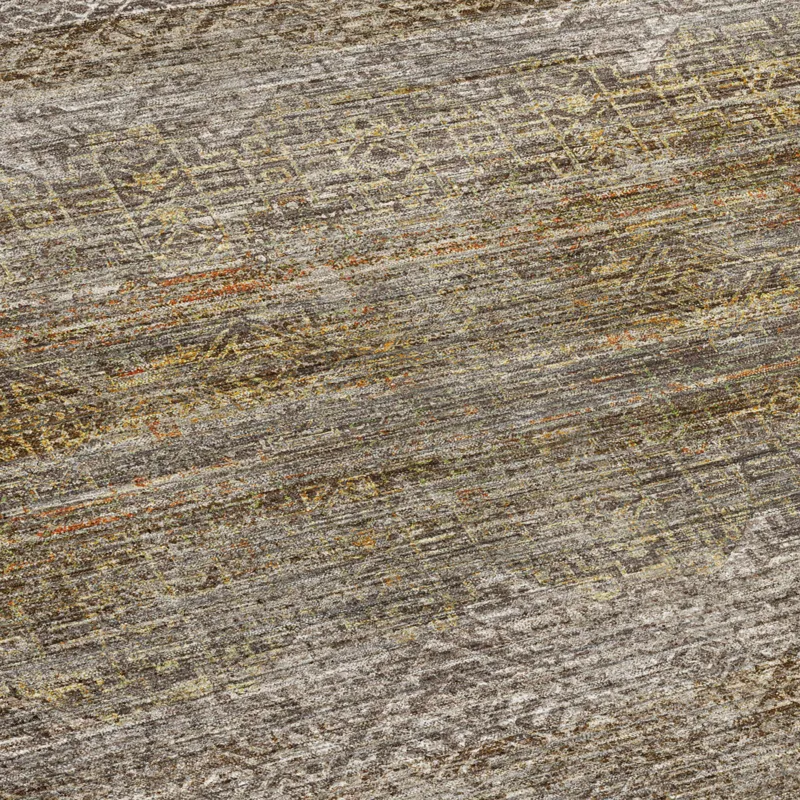 Machine Washable Vico Taupe 3\' x 5\' Rug