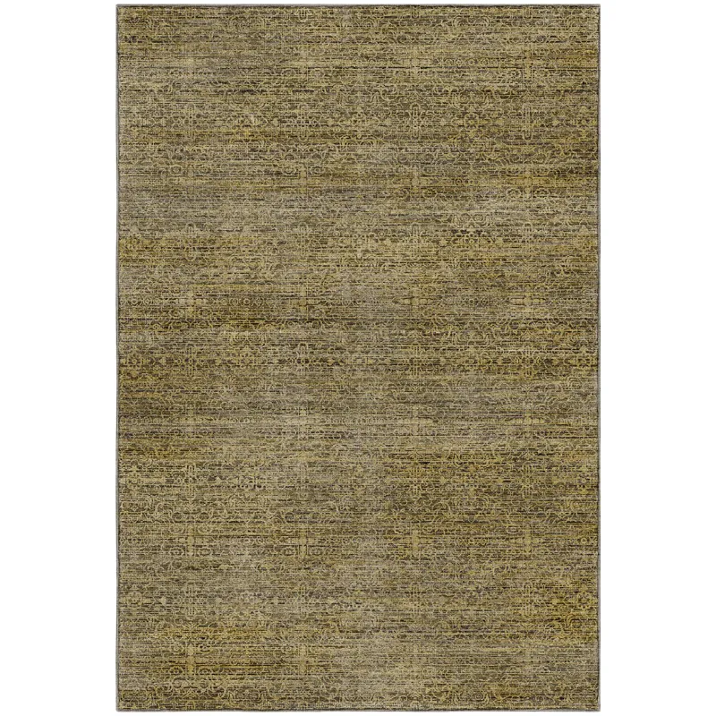 Machine Washable Vico Gold 10\' x 14\' Rug