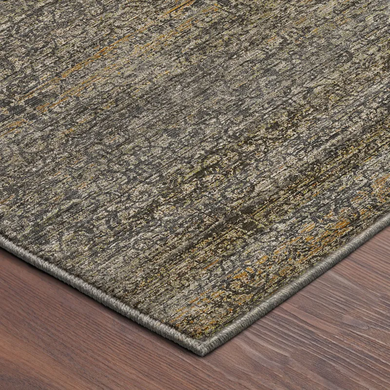 Machine Washable Vico Graphite 8\' x 10\' Rug