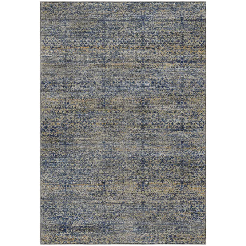 Machine Washable Vico Navy 10\' x 14\' Rug