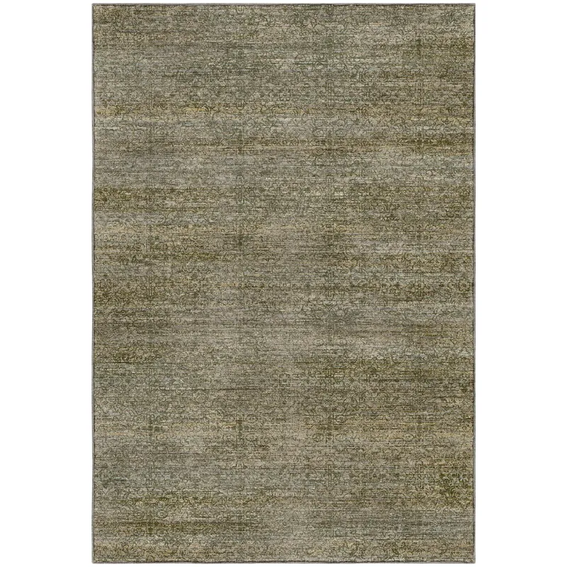 Machine Washable Vico Olive 9\' x 12\' Rug