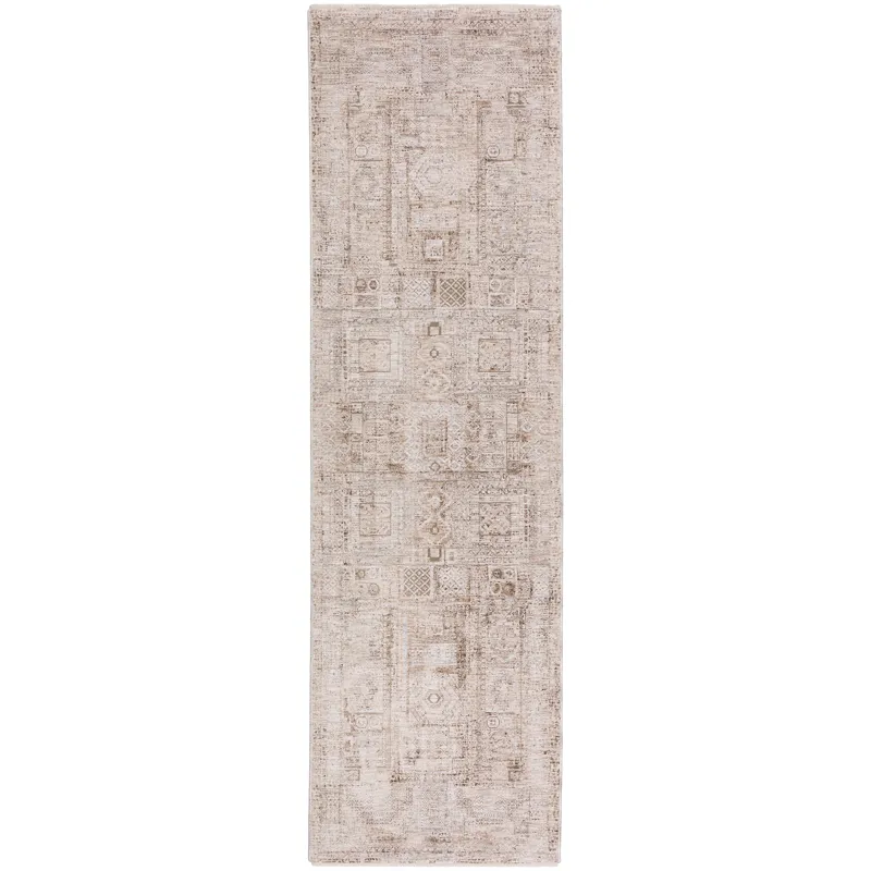 Vienna Ivory 2\'3\" x 7\'10\" Runner Rug