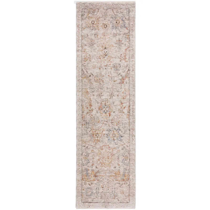 Vienna Ivory 2\'3\" x 7\'10\" Runner Rug