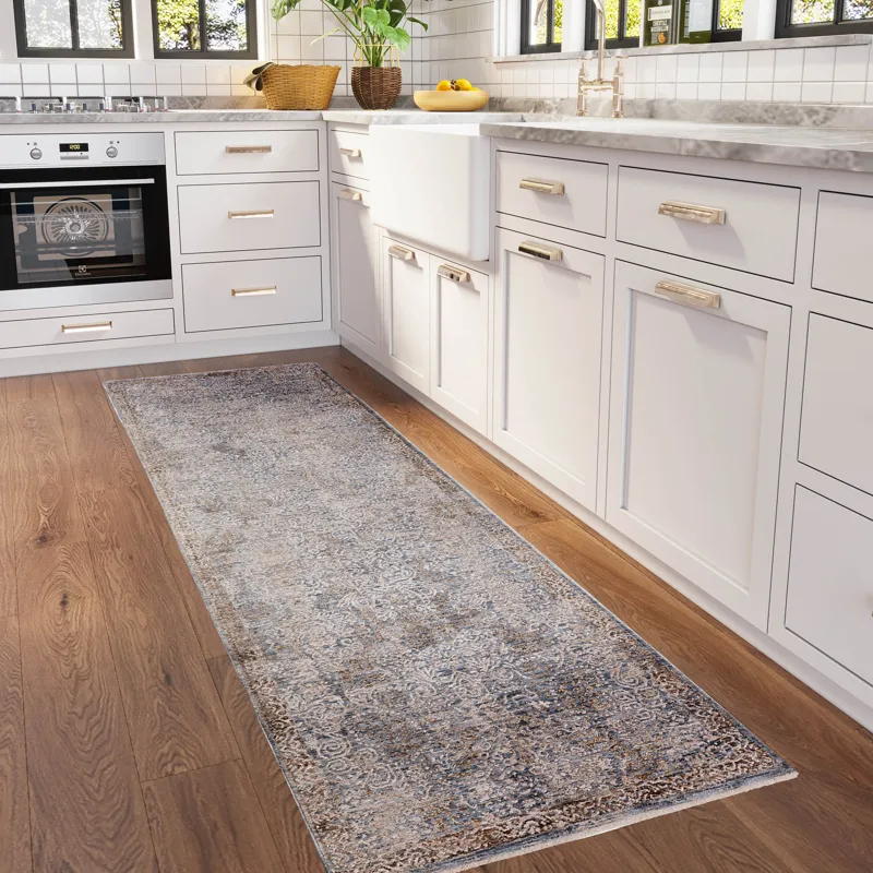 Vienna Denim 2\'3\" x 7\'10\" Runner Rug