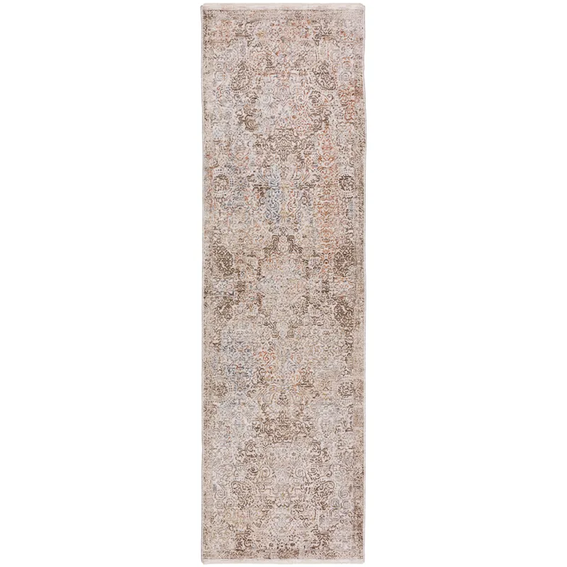 Vienna Ivory 2\'3\" x 7\'10\" Runner Rug