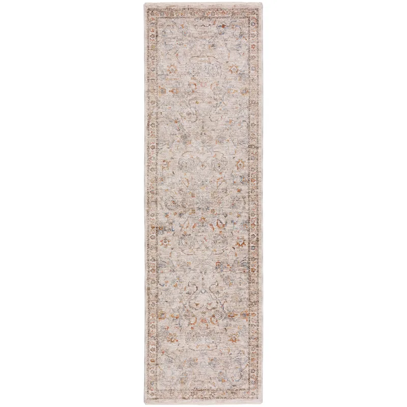 Vienna Ivory 2\'3\" x 7\'10\" Runner Rug