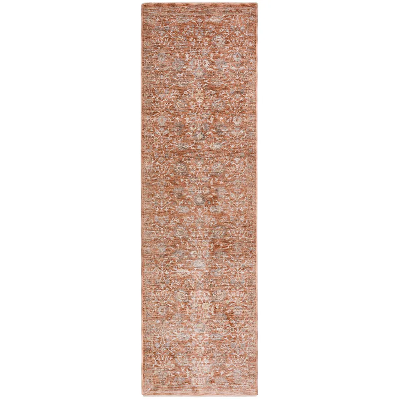 Vienna Paprika 2\'3\" x 7\'10\" Runner Rug