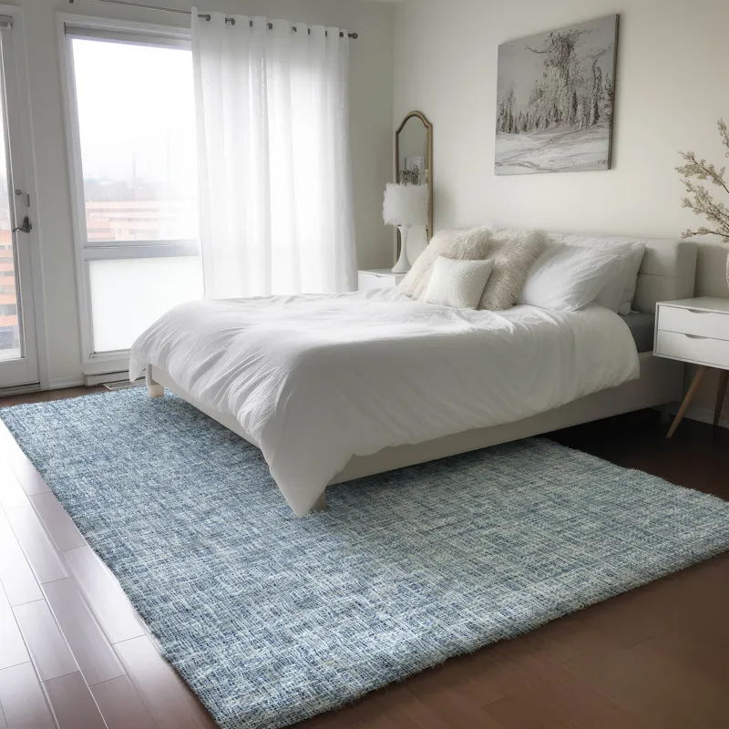 Luxury Washable Voyage Denim 10\' x 14\' Rug