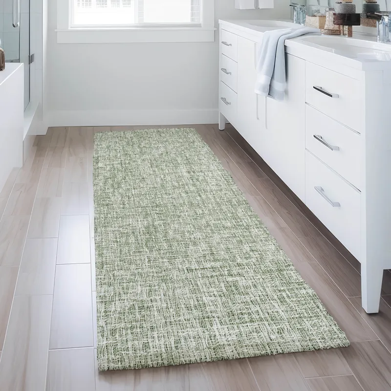 Luxury Washable Voyage Fern 2\'3\" x 7\'6\" Runner Rug