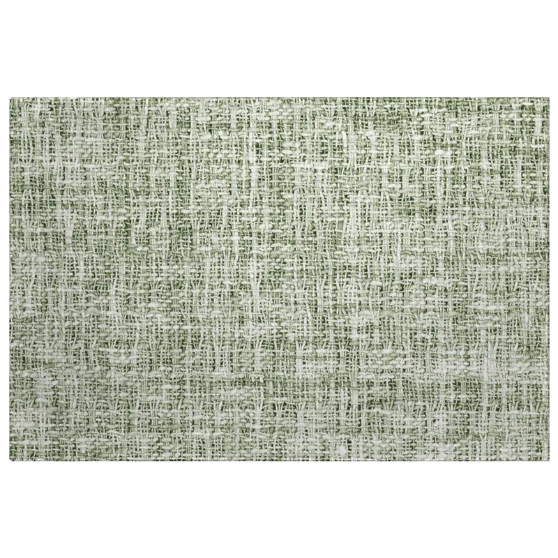 Luxury Washable Voyage Fern 1\'8\" x 2\'6\" Rug