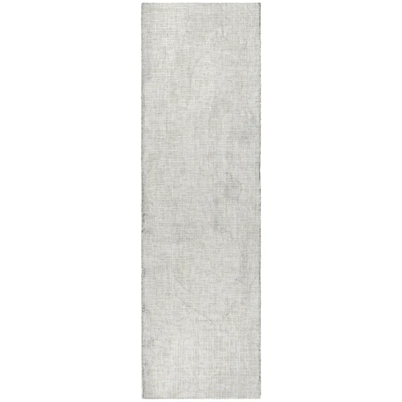 Luxury Washable Voyage Ivory 2\'3\" x 7\'6\" Runner Rug