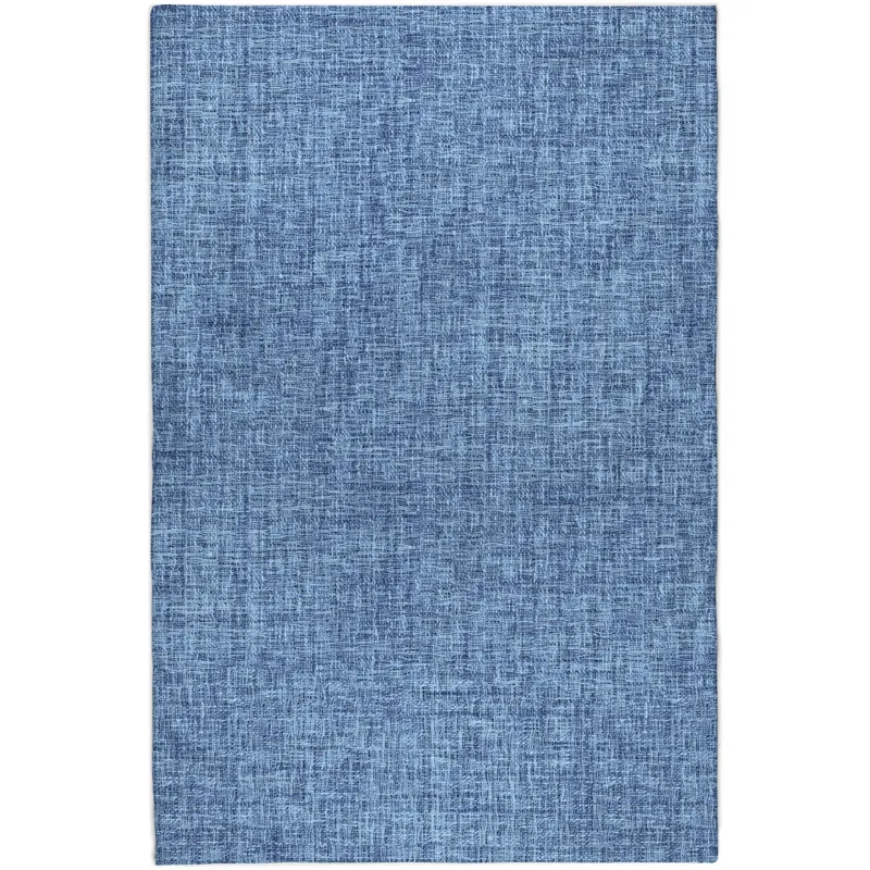 Luxury Washable Voyage Navy 9\' x 12\' Rug
