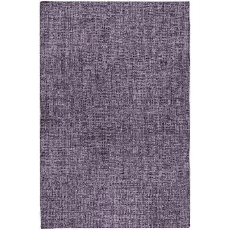 Luxury Washable Voyage Plum 3\' x 5\' Rug