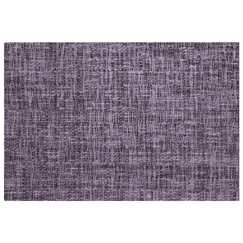 Luxury Washable Voyage Plum 1\'8\" x 2\'6\" Rug