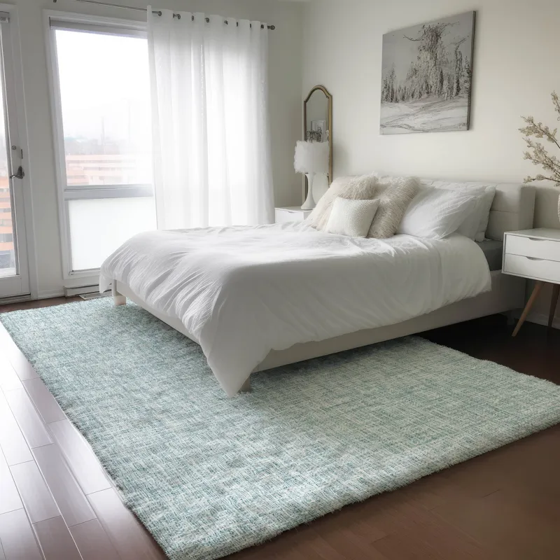 Luxury Washable Voyage Sky 10\' x 14\' Rug