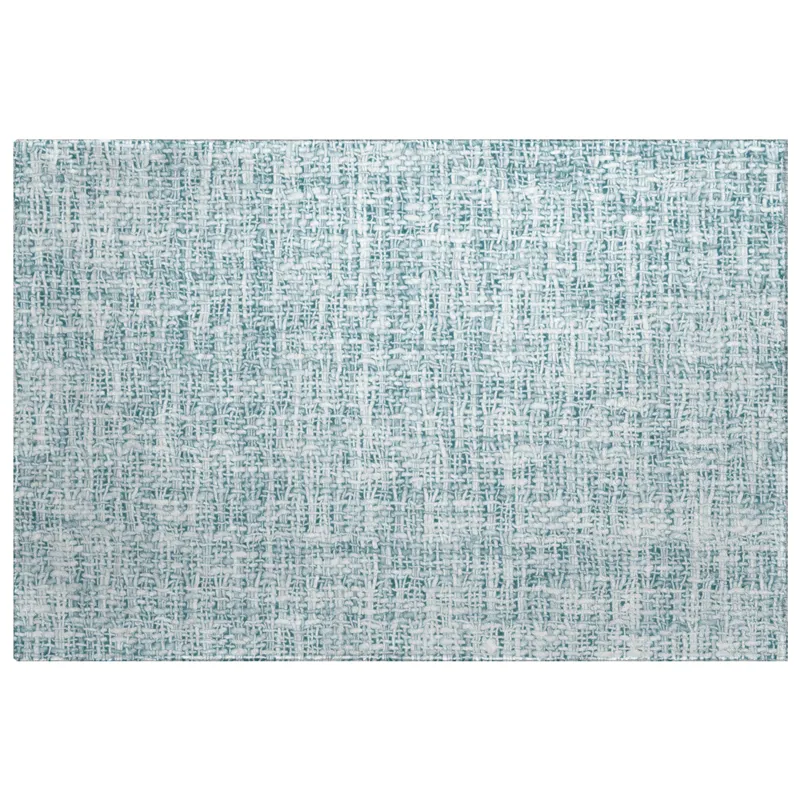 Luxury Washable Voyage Sky 1\'8\" x 2\'6\" Rug