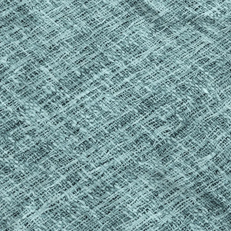 Luxury Washable Voyage Teal 2\'3\" x 7\'6\" Runner Rug