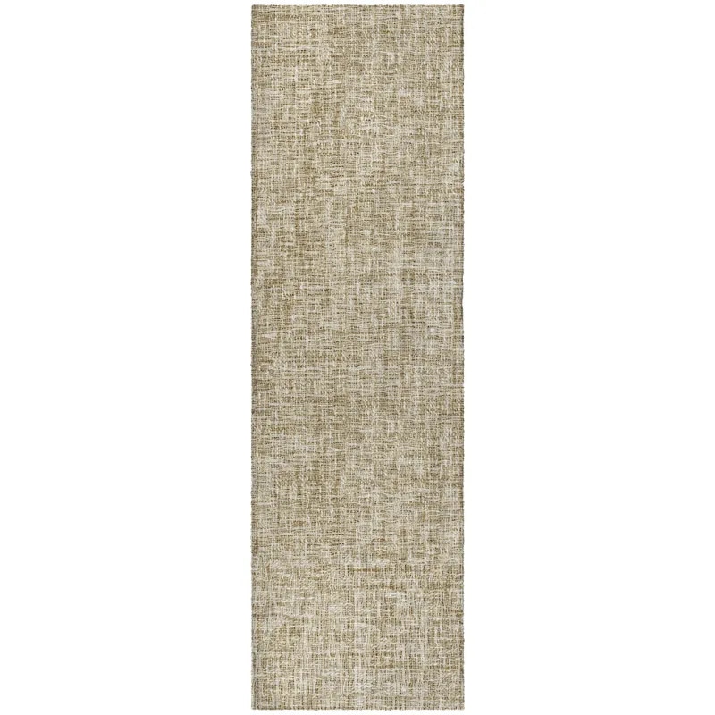 Luxury Washable Voyage Walnut 2\'3\" x 7\'6\" Runner Rug