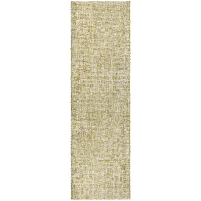 Luxury Washable Voyage Wheat 2\'3\" x 7\'6\" Runner Rug