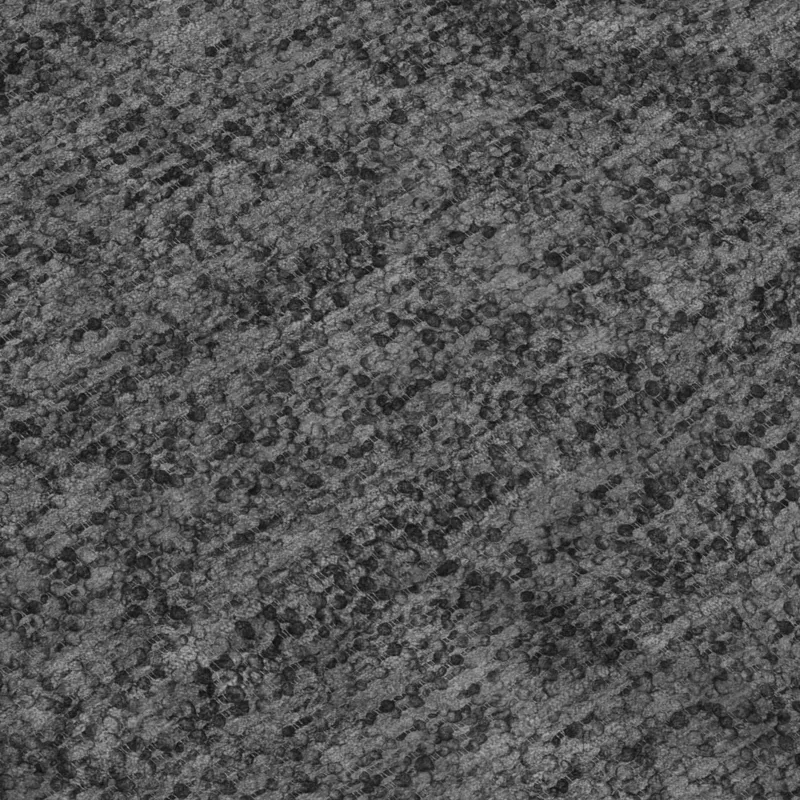 Luxury Washable Voyage Charcoal 2\'3\" x 7\'6\" Runner Rug